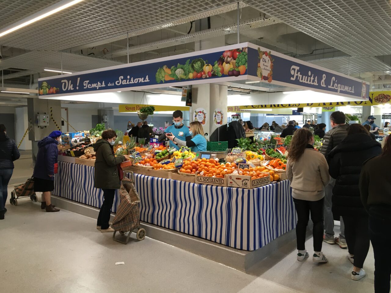 Stand marché Fruits & Légumes